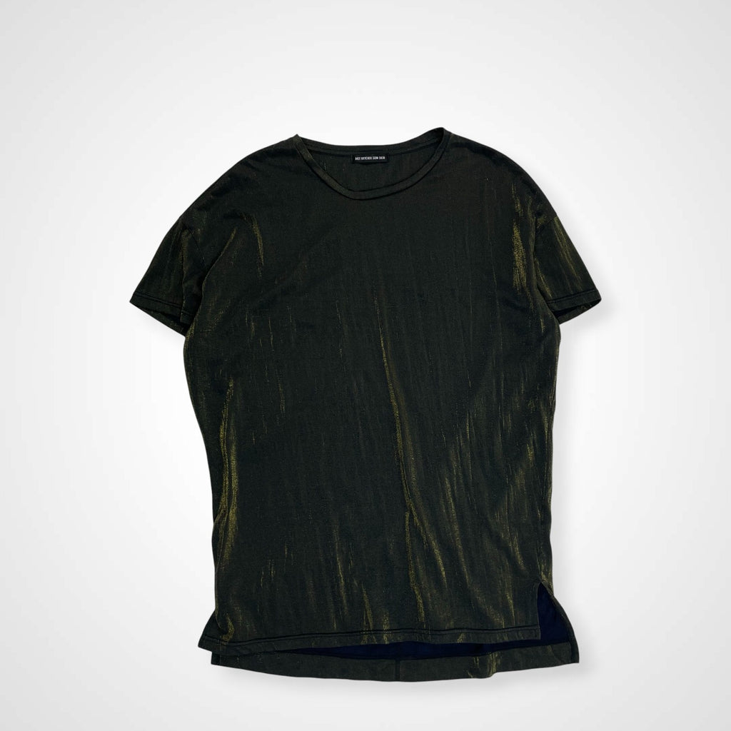 DIET BUTCHER SLIM SKIN ダイエットブッチャースリムスキン / ブラック×ゴールド オーバーサイズTEE 参考定価：12,000程度 SIZE：FREE