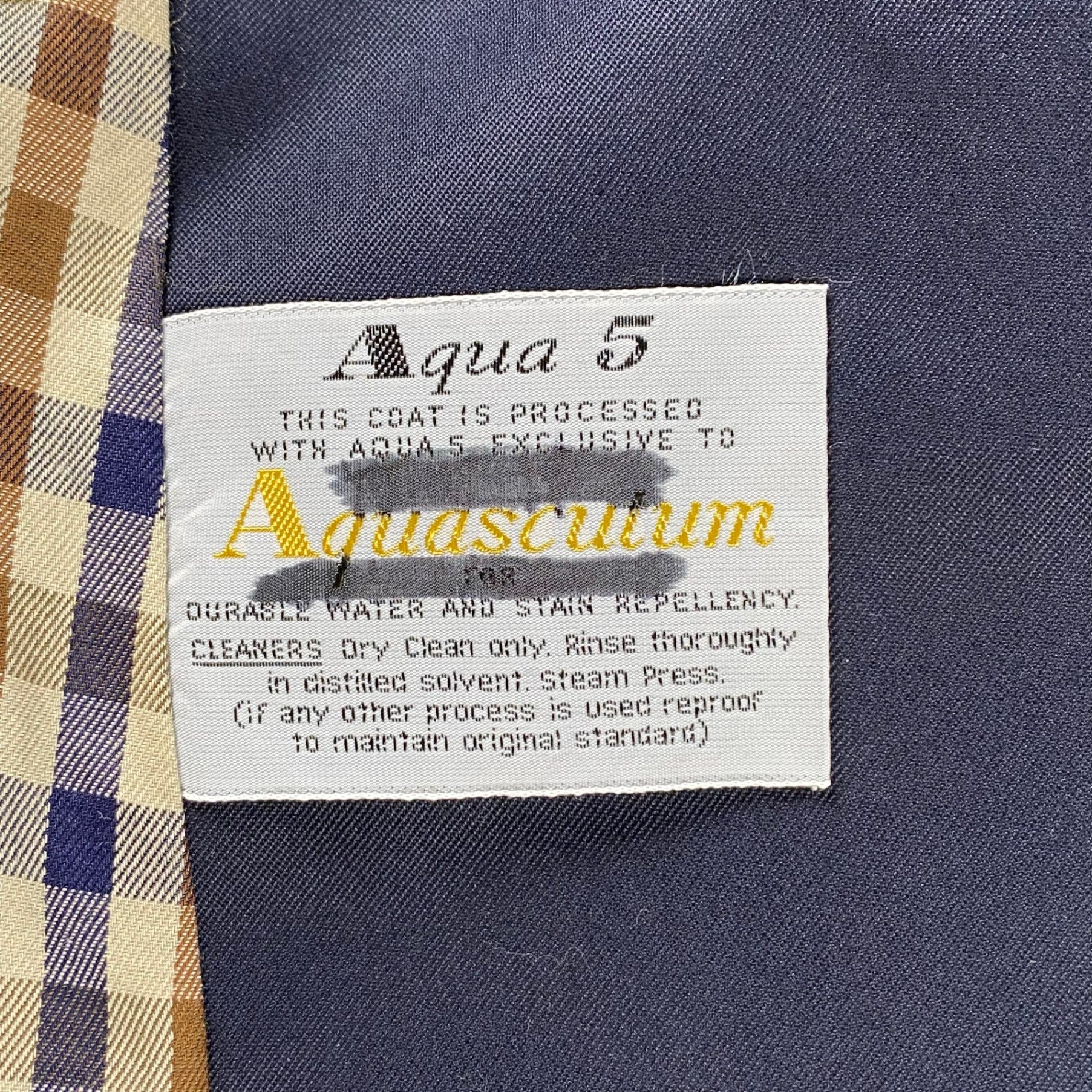 VINTAGE Aquascutum アクアスキュータム / 80s TRENCH COAT トレンチコート Aqua5生地 Dカン SIZE：36SHT(M程度)
