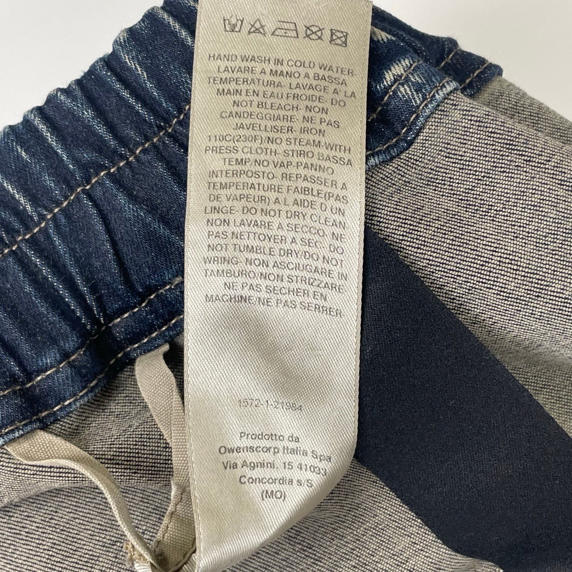 Rick owens リックオウエンス / ダブルカーゴジャンボベラロングパンツ 23SS EDFU期 ダークインディゴ タグ付 SIZE：46