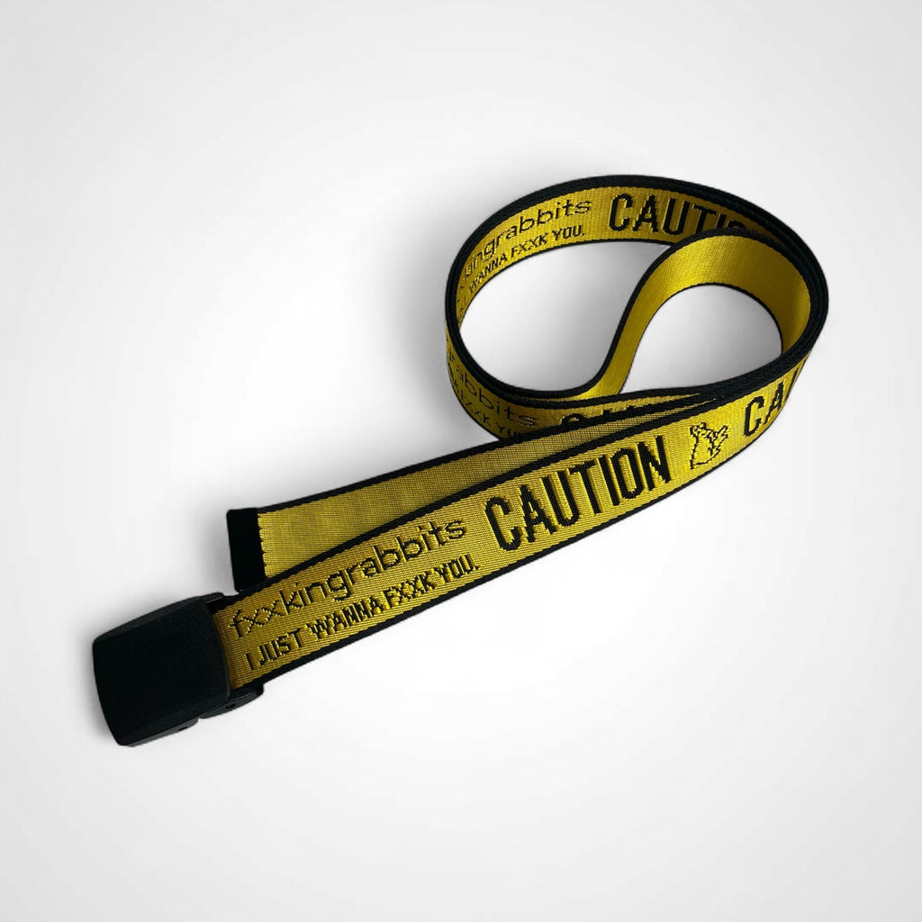 FR2 エフアールツー / ガチャベルト 極美品 イエロー×ブラック 参考定価：12,000程度