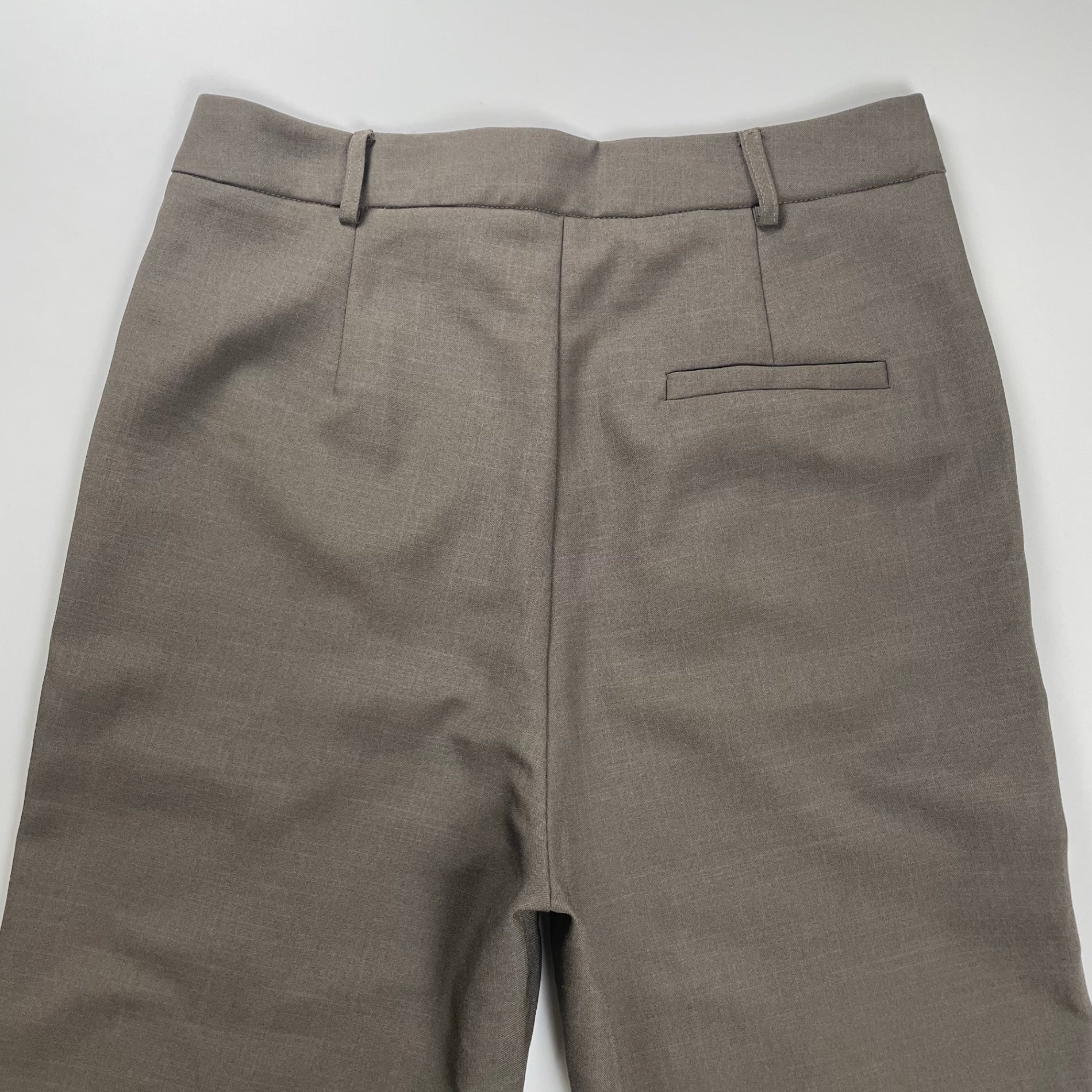 CHUCLLA チュクラ / センタークリース フレアスラックス ブラウン 参考定価：11,000程度 SIZE:L