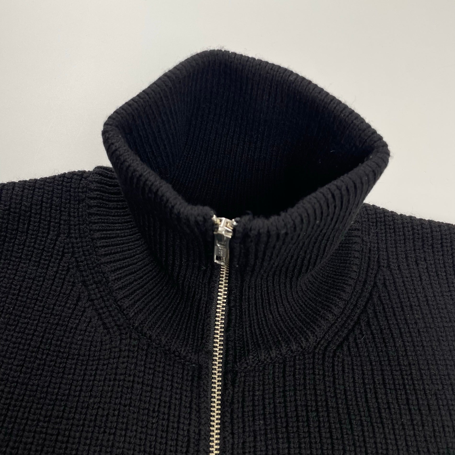 stein シュタイン / OVERSIZED DRIVERS KNIT ZIP VEST 23AW ST697 参考定価：44,000+tax SIZE:S