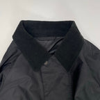 YLEVE / CYCLE NYLON WATER REPELLENT CLOTH COAT コーデュロイ襟ナイロンコート SIZE:5