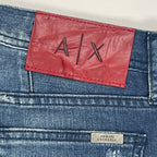 ARMANI EXCHANGE アルマーニエクスチェンジ / ダメージ加工デニムパンツ 参考定価：30,000程度 SIZE:29