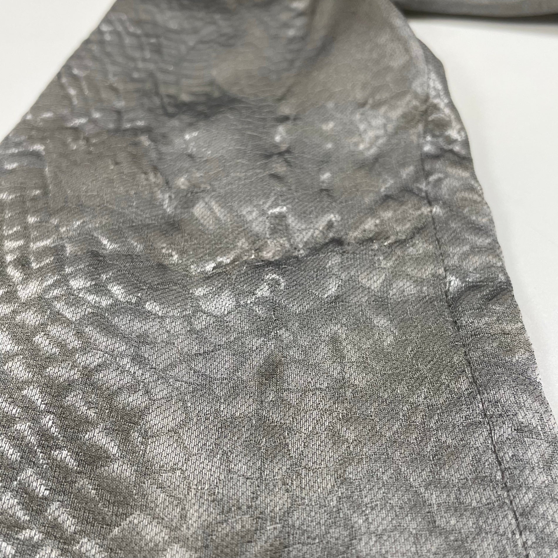 GIORGIO ARMANI / シルクMIX オーガンジーダブルジャケット 参考定価：250,000程度 SIZE:40