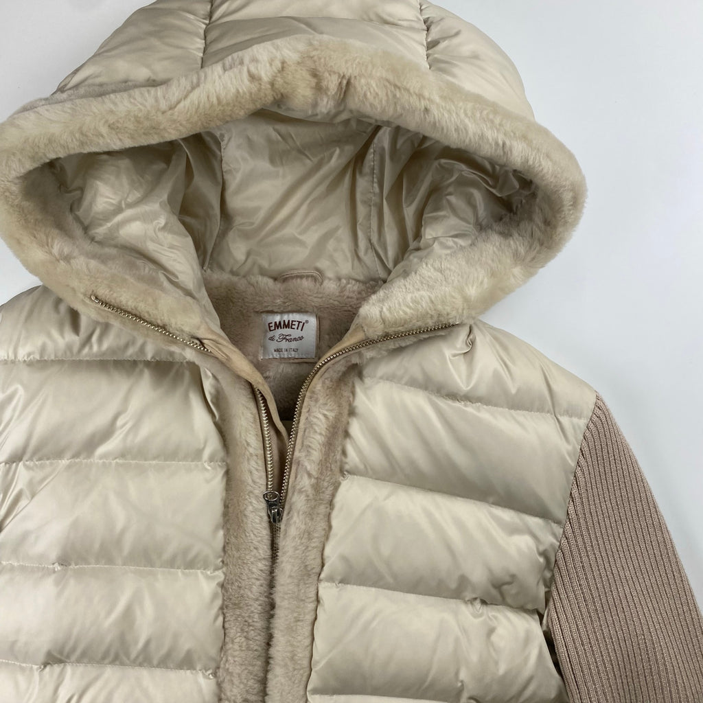 EMMETI エンメティ / GART ムートンダウンジャケット 参考定価：165,000+tax SIZE:50