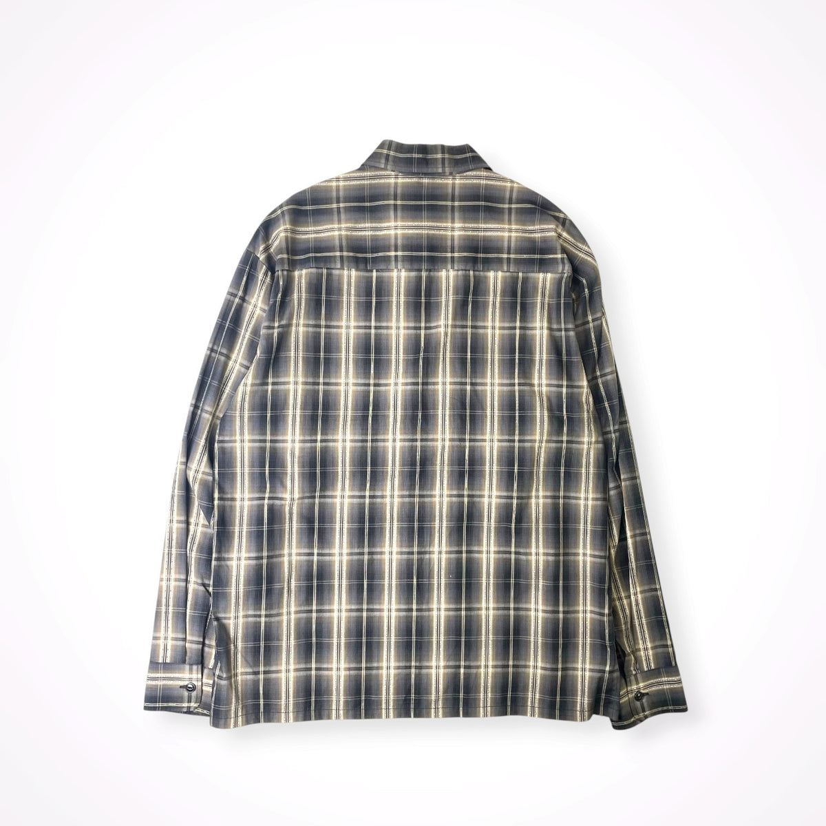 GREASER / シャドーチェックシャツ 参考定価：18,000程度 SIZE:XL