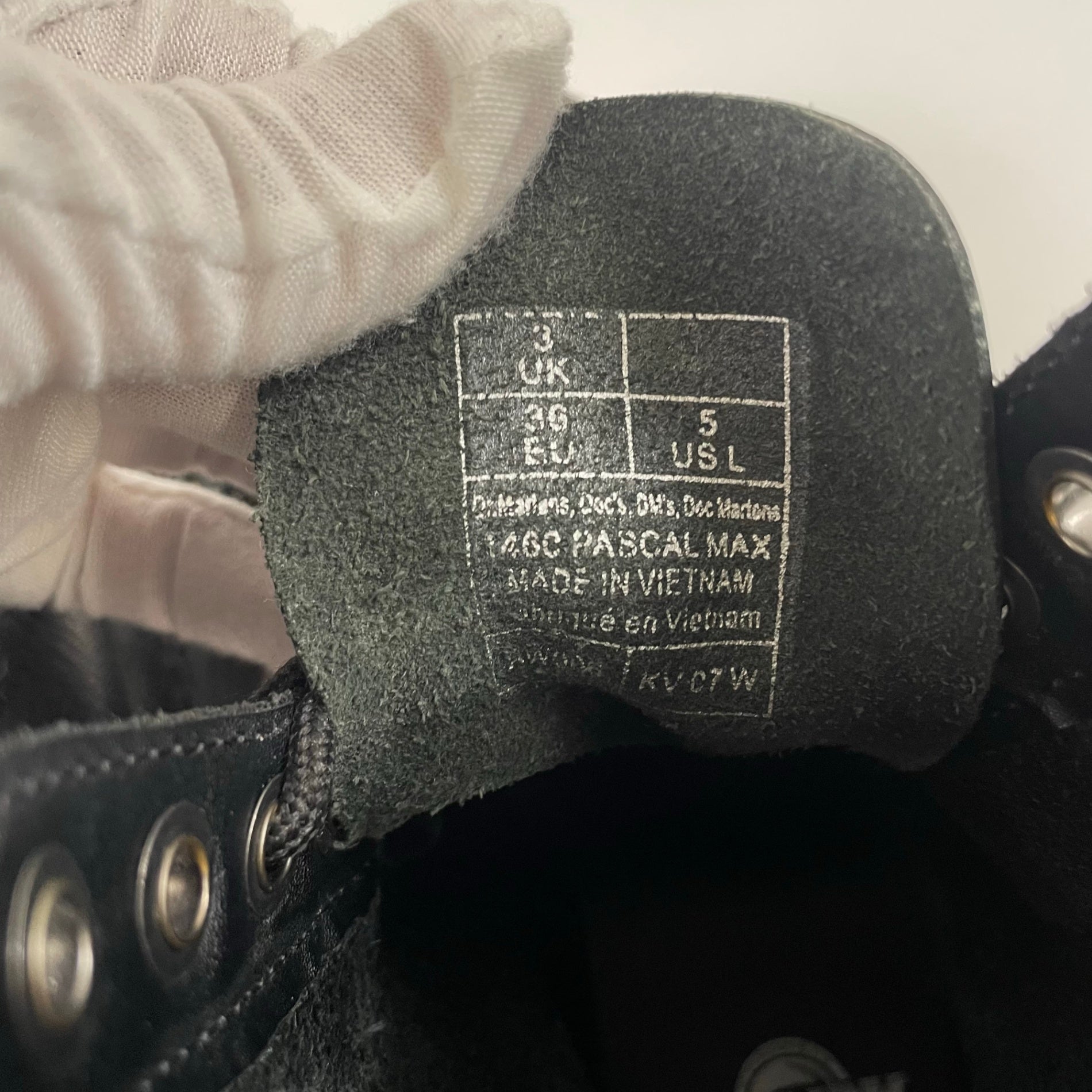 Dr.Martens / PASCAL MAX厚底ブーツ SIZE:UK3