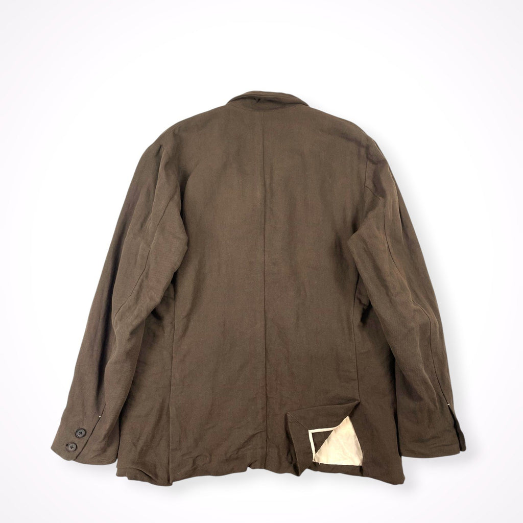 YAECA WRITE / コットンリネン3Bジャケット 参考定価：52,000程度 SIZE:M