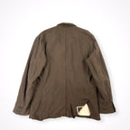 YAECA WRITE / コットンリネン3Bジャケット 参考定価：52,000程度 SIZE:M