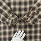 Eddie Bauer / シャドーチェックコットンシャツ SIZE:M