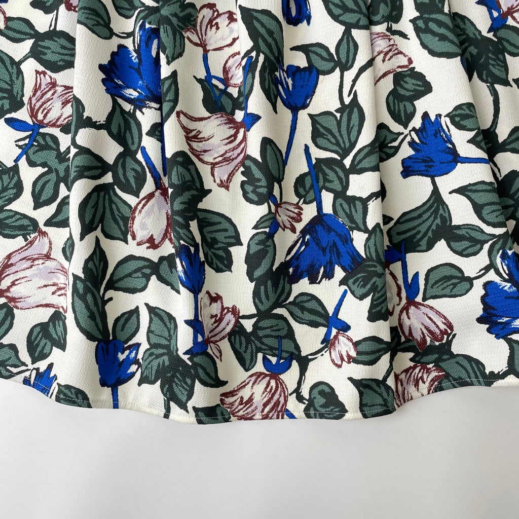 MACPHEE / ボタニカルプリント トップス 参考定価：15,000+tax SIZE:S