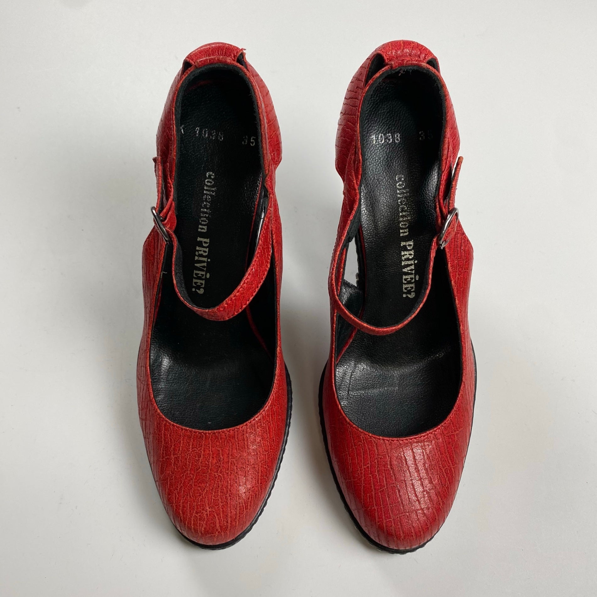 collection PRIVEE? コレクション プリヴェ / ウェッジソール レザーパンプス 参考定価：40,000程度 SIZE：35(23cm程度)