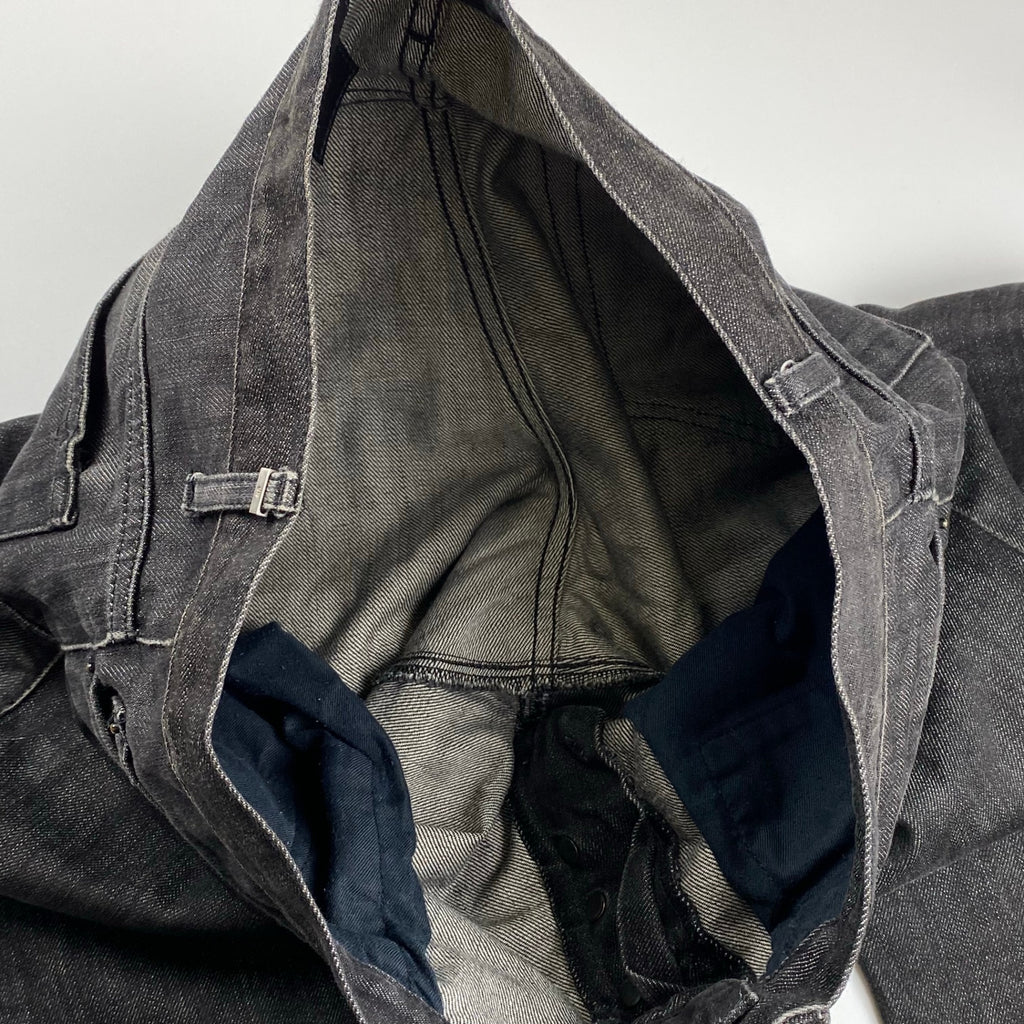 【09AW アーカイブ】 Dior HOMME ディオール オム / CDロゴプレート ブラック デニムパンツ クリス ヴァン アッシュ期 SIZE:W30