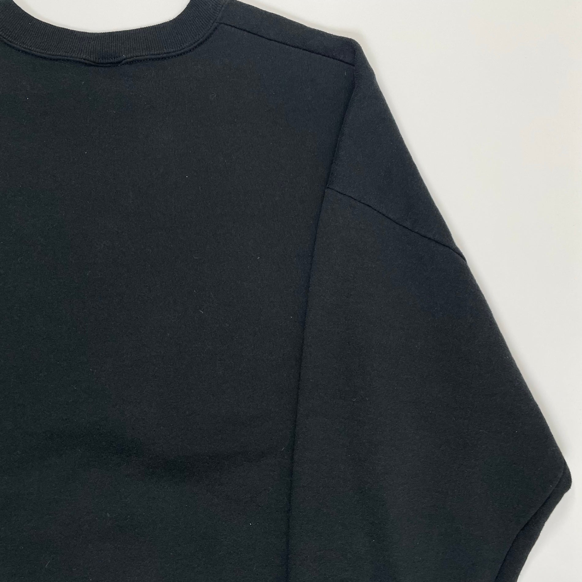 VINTAGE JERZEES ヴィンテージ ジャージーズ / 8-90s USA製ブランクスウェット ブラック SIZE:2X