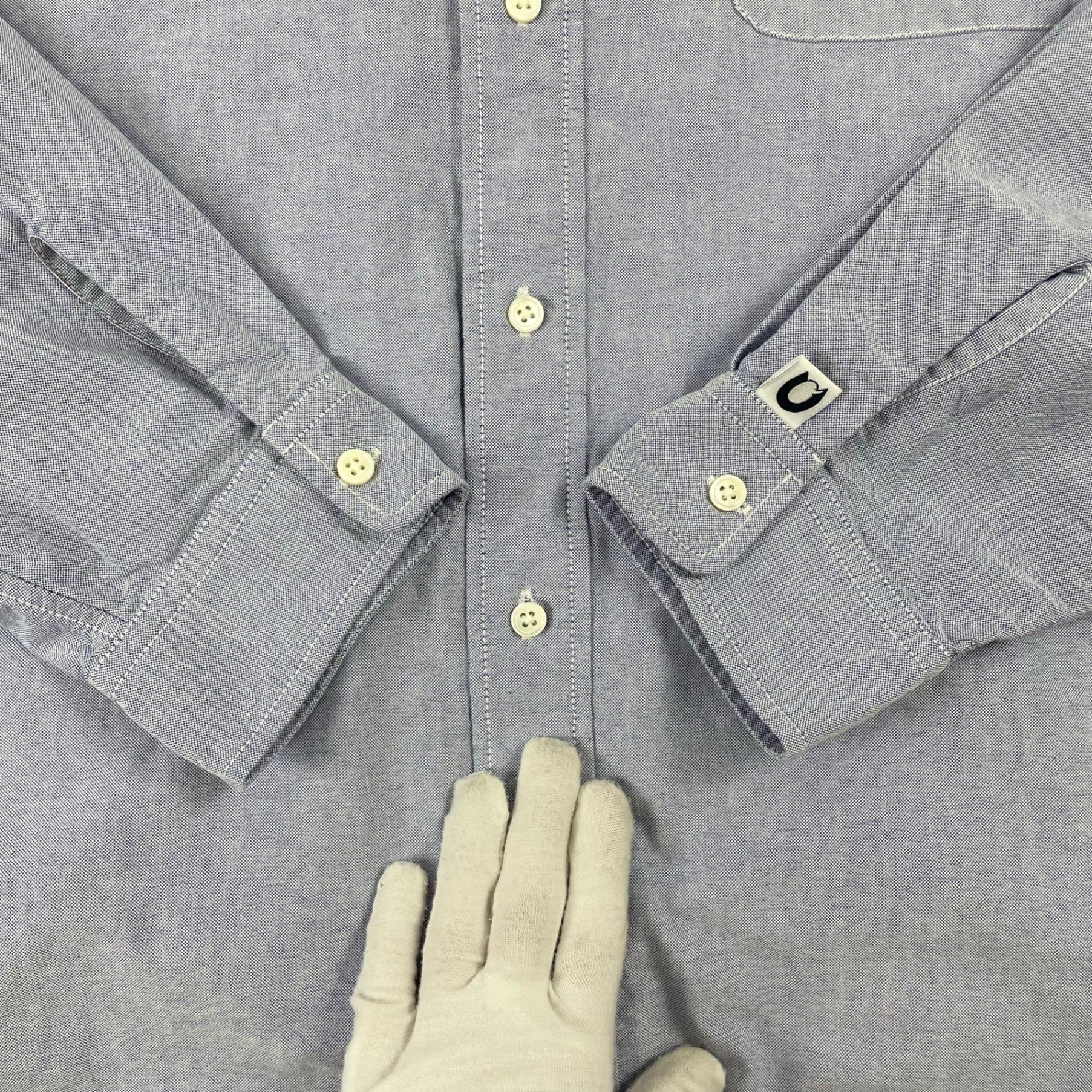 CAHLUMN / Magazine Pocket Oxford B.D Shirt 長谷川昭雄 SIZE：XL