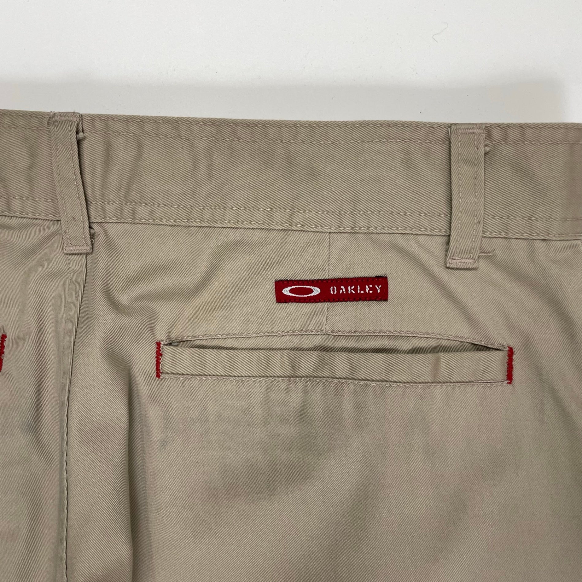 OAKLEY オークリー / 00s ワイドストレートパンツ ベージュ SIZE:W32