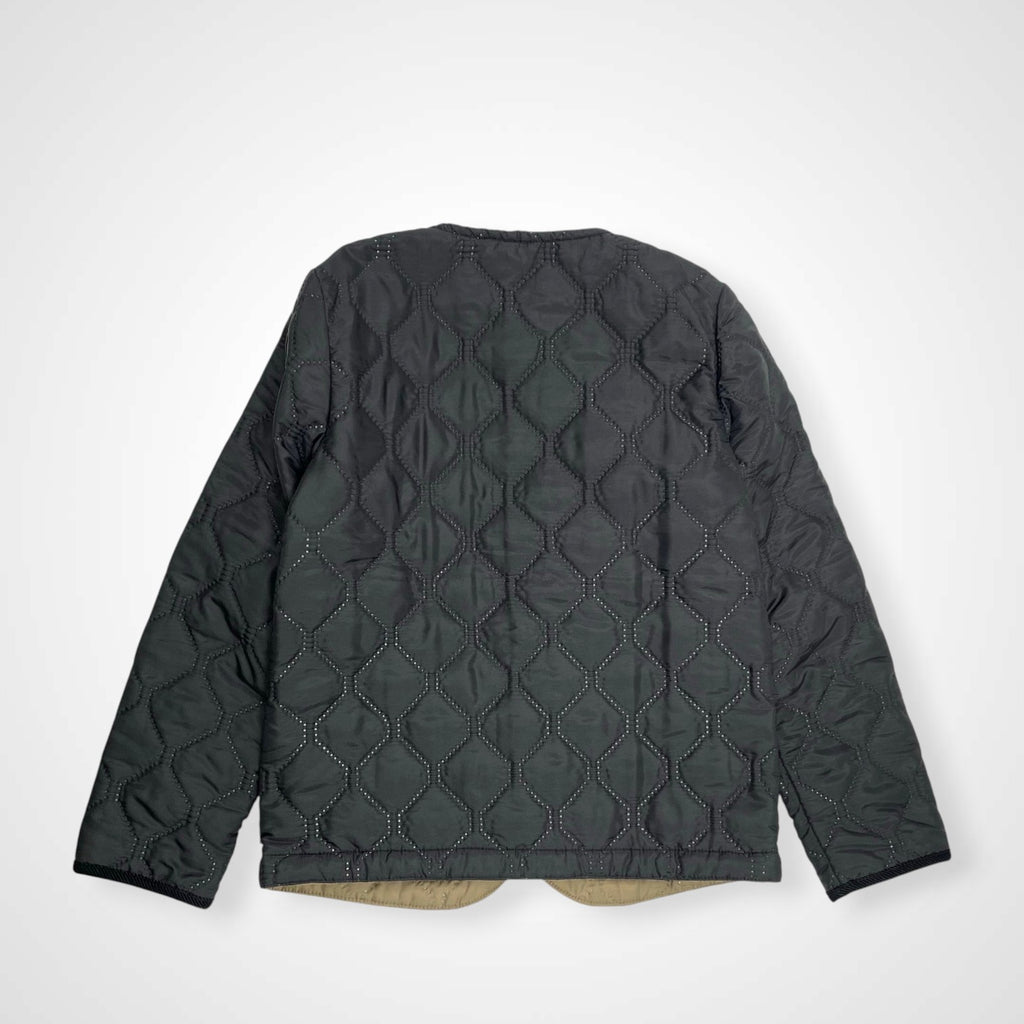 ARMEN アーメン / クルーネックキルティングジャケット 参考定価：35,000程度 SIZE:0