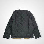 ARMEN アーメン / クルーネックキルティングジャケット 参考定価：35,000程度 SIZE:0