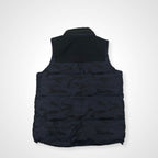 EMPORIO ARMANI JEANS エンポリオ アルマーニ ジーンズ / 2トーン ダックダウンベスト 迷彩柄 SIZE：S