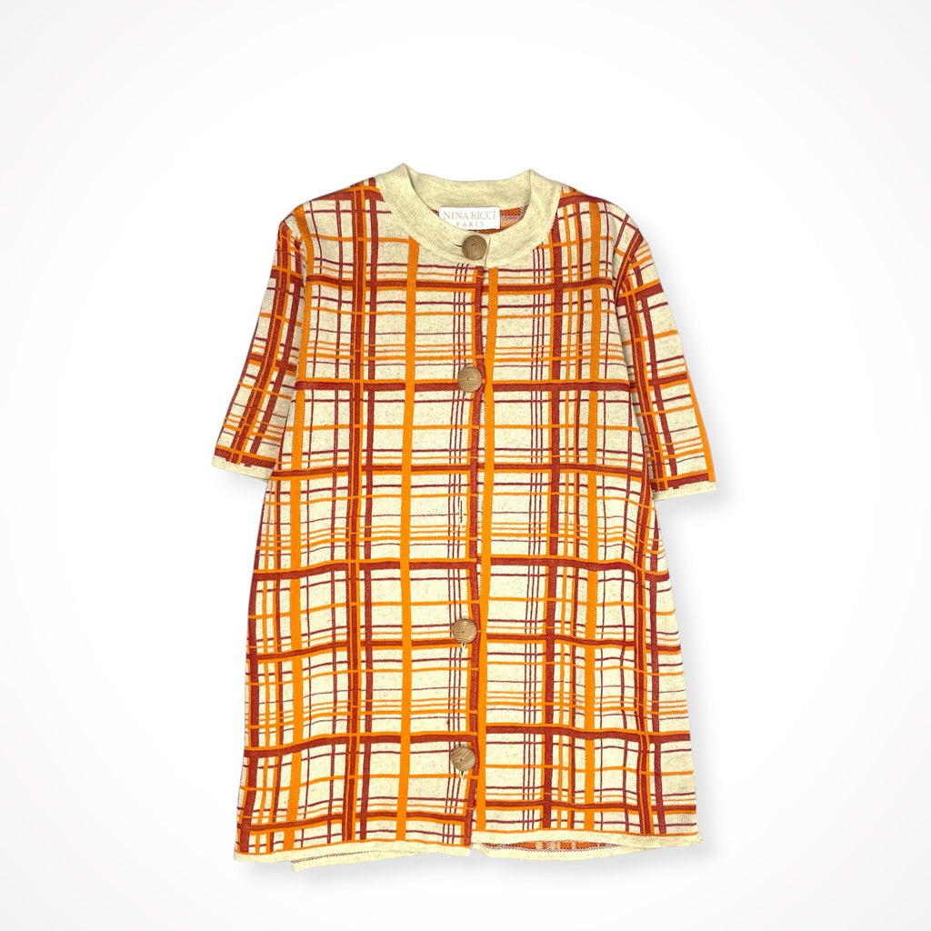 NINA RICCI / セットアップニットジャケット イタリア製 参考定価：150,000程度 SIZE:2