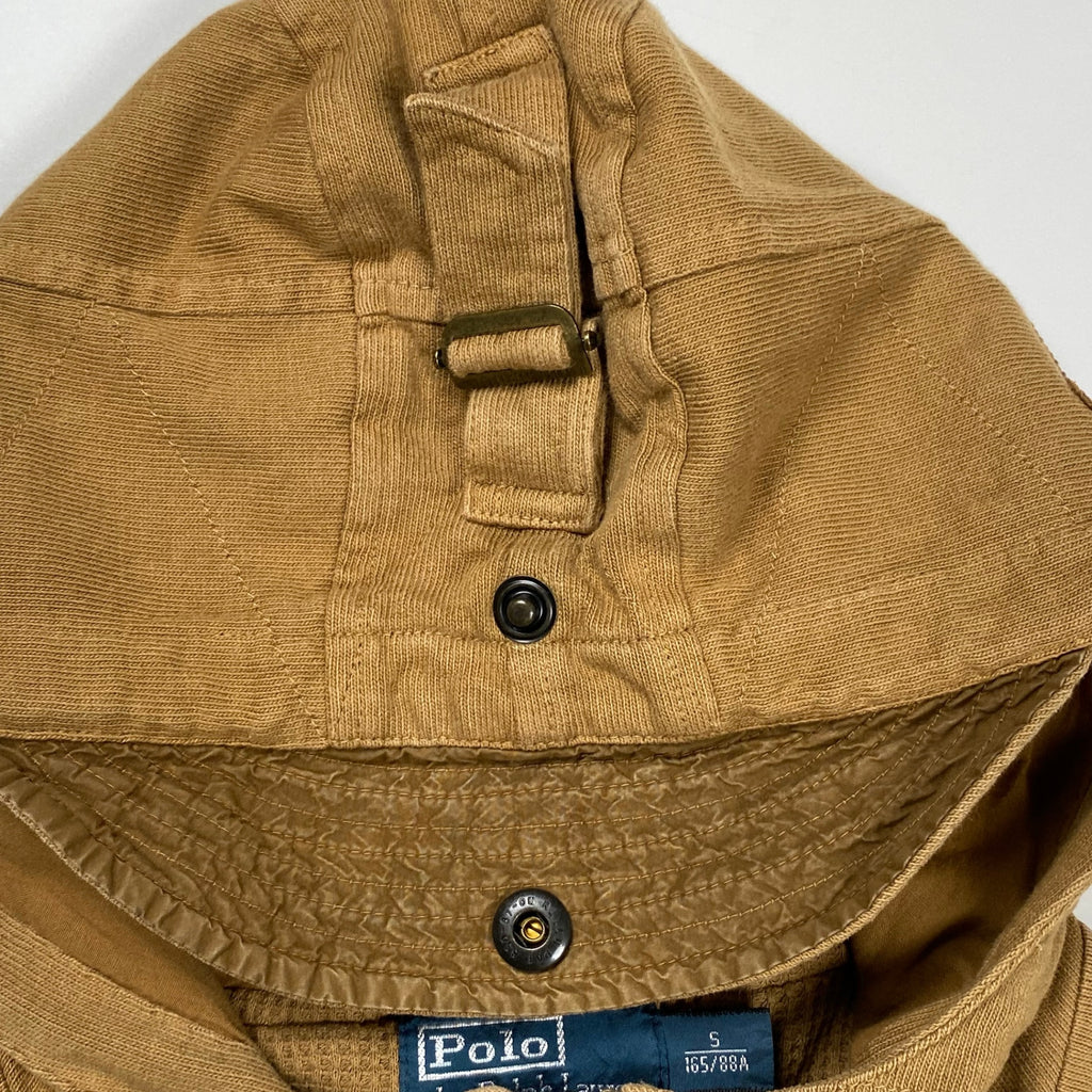 Polo by Ralph Lauren ポロ バイ ラルフローレン / モーターサイクルジャケット N-3B 裏サーマル ブラウン SIZE:S