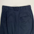 6(ROKU) BEAUTY＆YOUTH ロク ビューティー＆ユース / タックマキシスカート ネイビー 24SS 参考定価：22,000+tax SIZE:38
