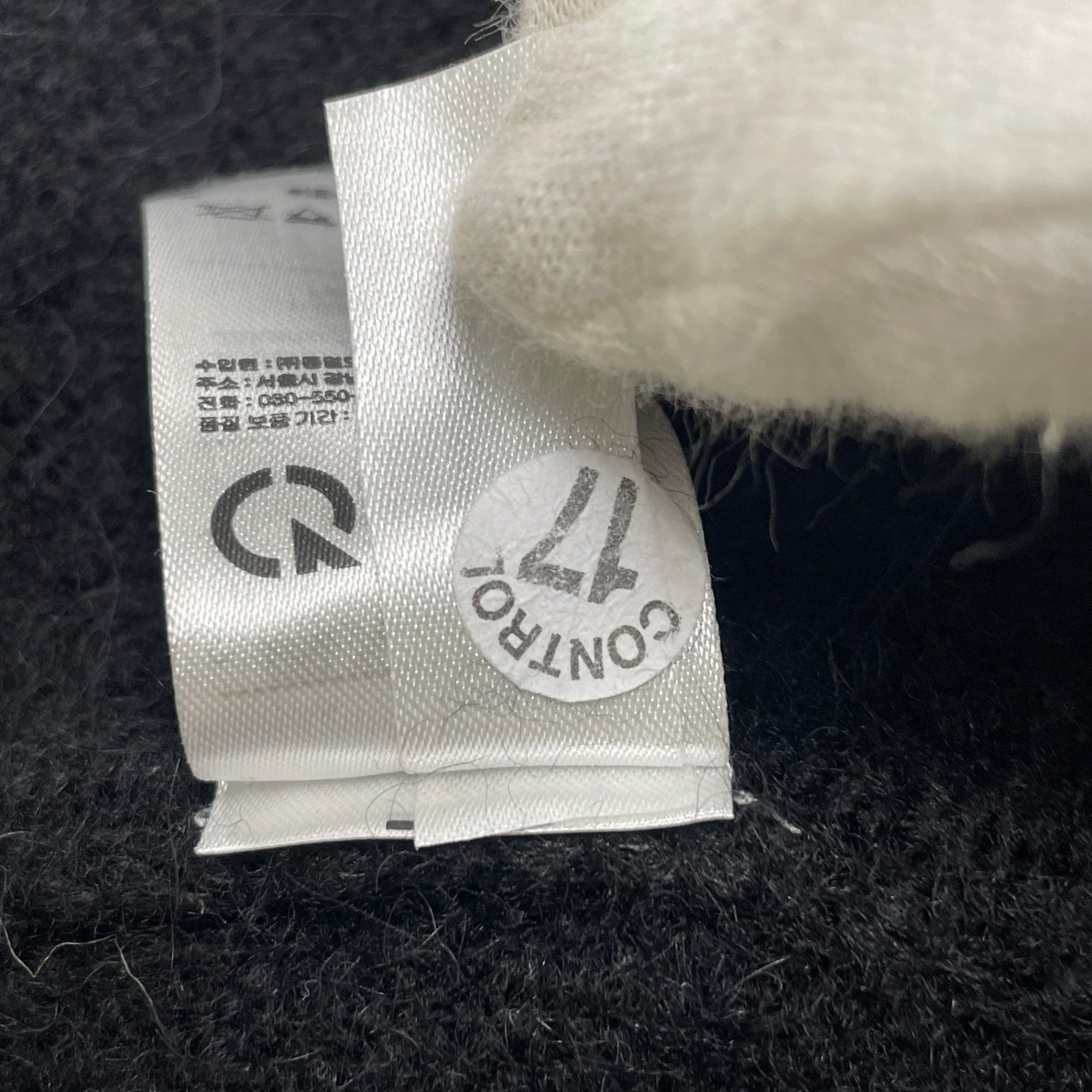 LACOSTE ラコステ / ジャガードロゴ デカワニ クルーネックニット 参考定価：31,000+tax SIZE:M