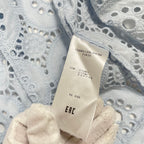 ISABELLE BLANCHE イザベルブランシュ / カットワークレースブラウス 参考定価：39,000+tax SIZE:XXS