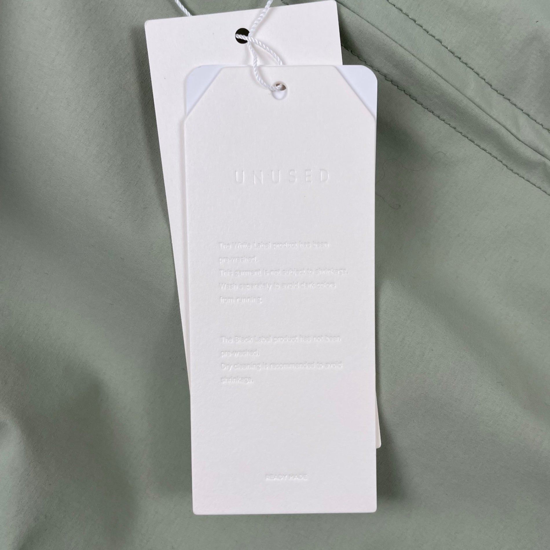 UNUSED アンユーズド / Nylon Coat US2351 未使用 参考定価：64,000+tax SIZE:2