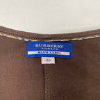 BURBERRY BLUE LABEL / ノースリーブカットソーワンピース 参考定価：30,000程度 SIZE:38