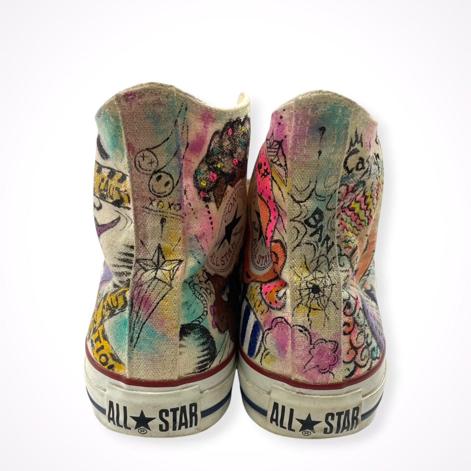 CONVERSE / ペイント ハイカットスニーカー SIZE:25cm