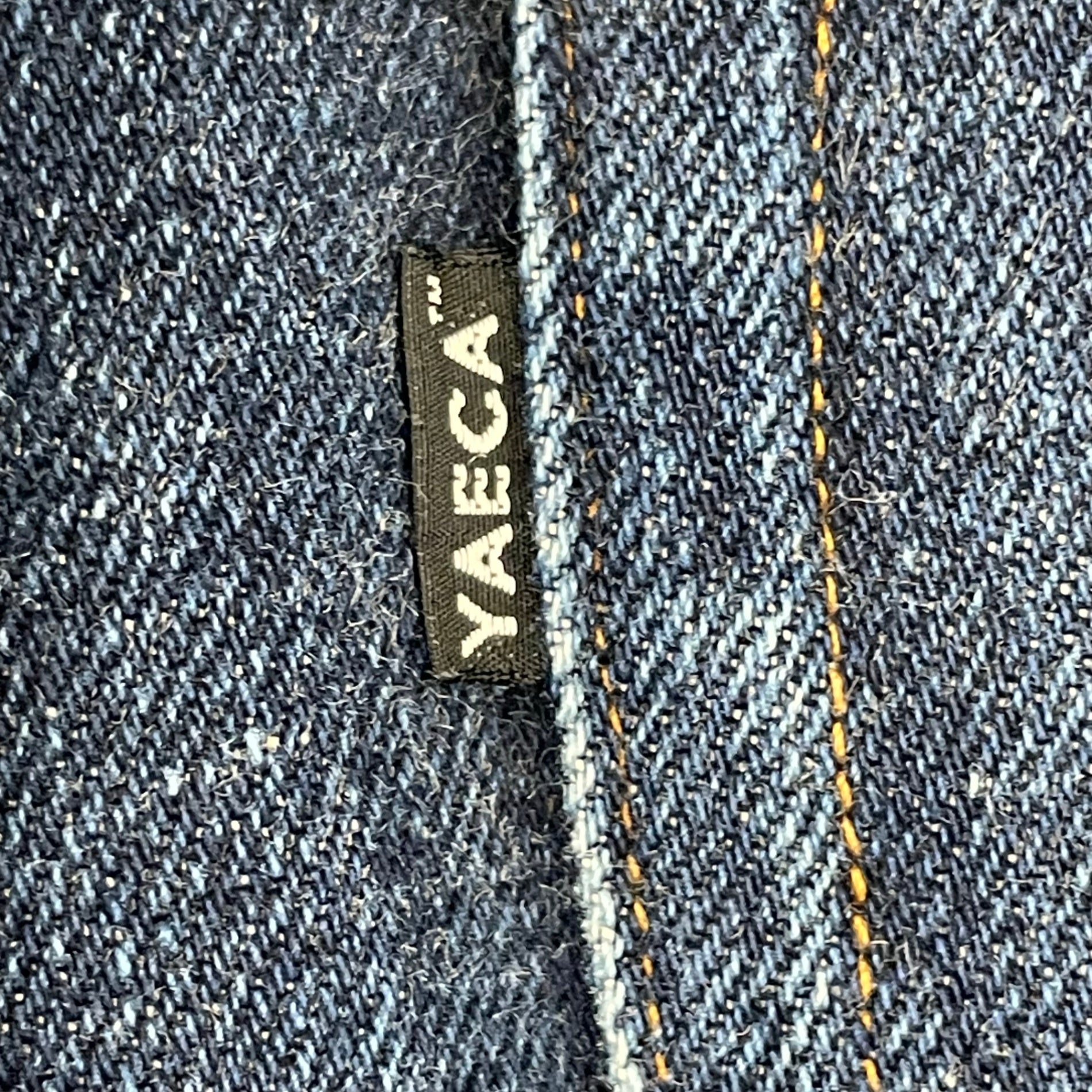 YAECA ヤエカ / セルビッジワイドデニムパンツ 参考定価：25,000程度 SIZE:W82cm