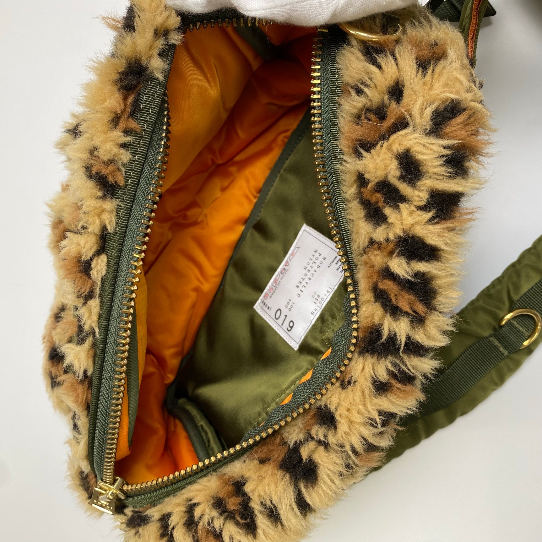 PORTER × sacai ポーター サカイ / FAUX FUR WAIST BAG コラボ