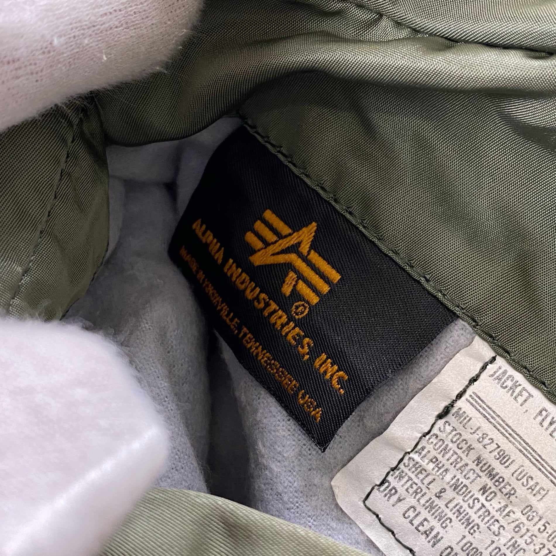 藤原ヒロシ MAJOR FORCE メジャーフォース / 10th Anniversary MA-1 ジャケット SIZE:medium-tall