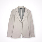 EMPORIO ARMANI / ツイルニットジャケット 参考定価：110,000程度 SIZE:44