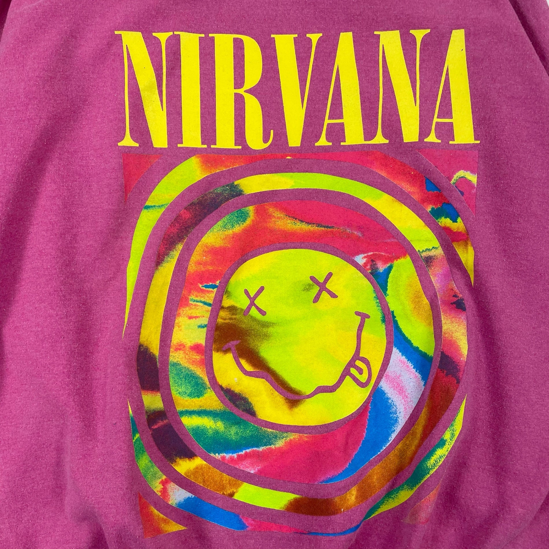 NIRVANA / 2022年オフィシャル スマイルスウェット SIZE:S/M