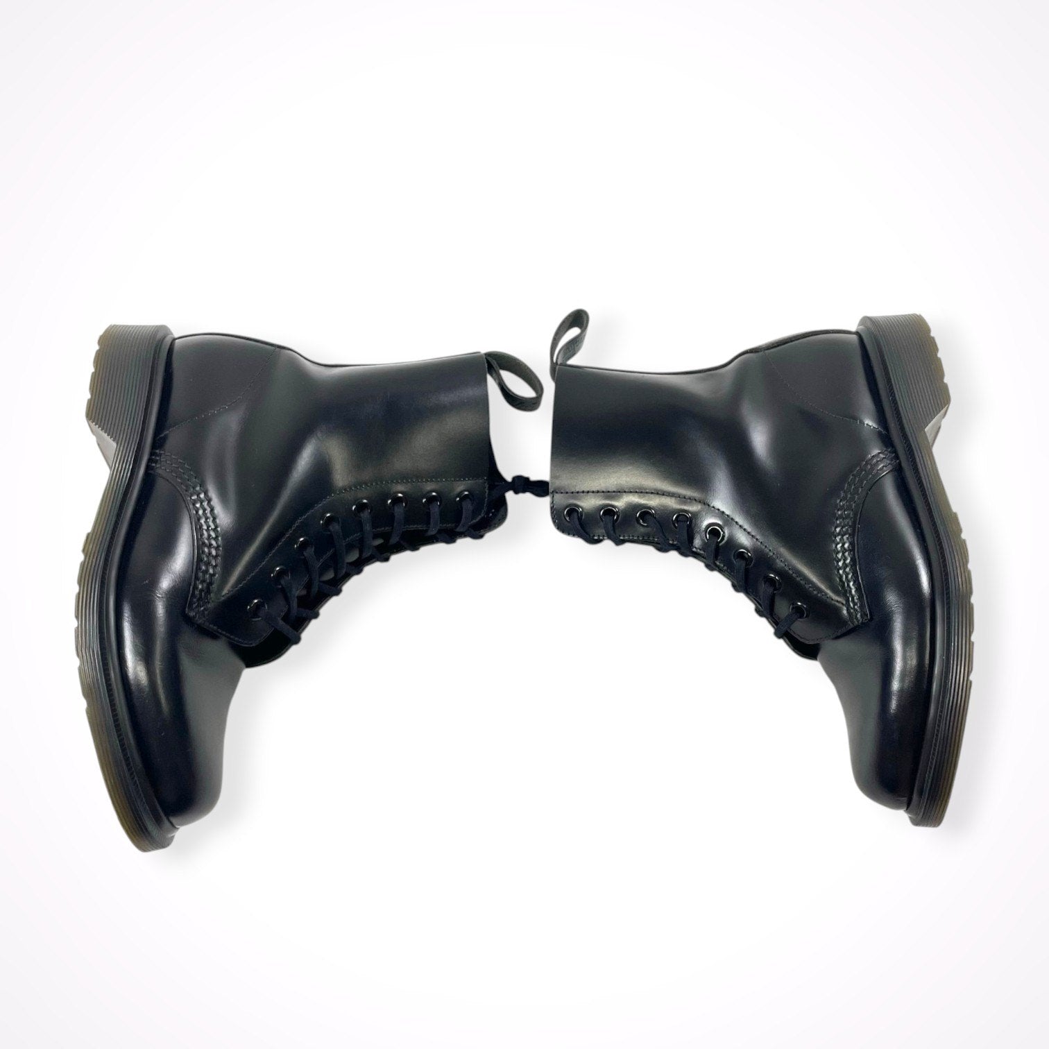 Dr. Martens / 英国製 PASCALブーツ オールブラック  Pascal Boanil Brush 参考定価：50,000程度 SIZE:UK3