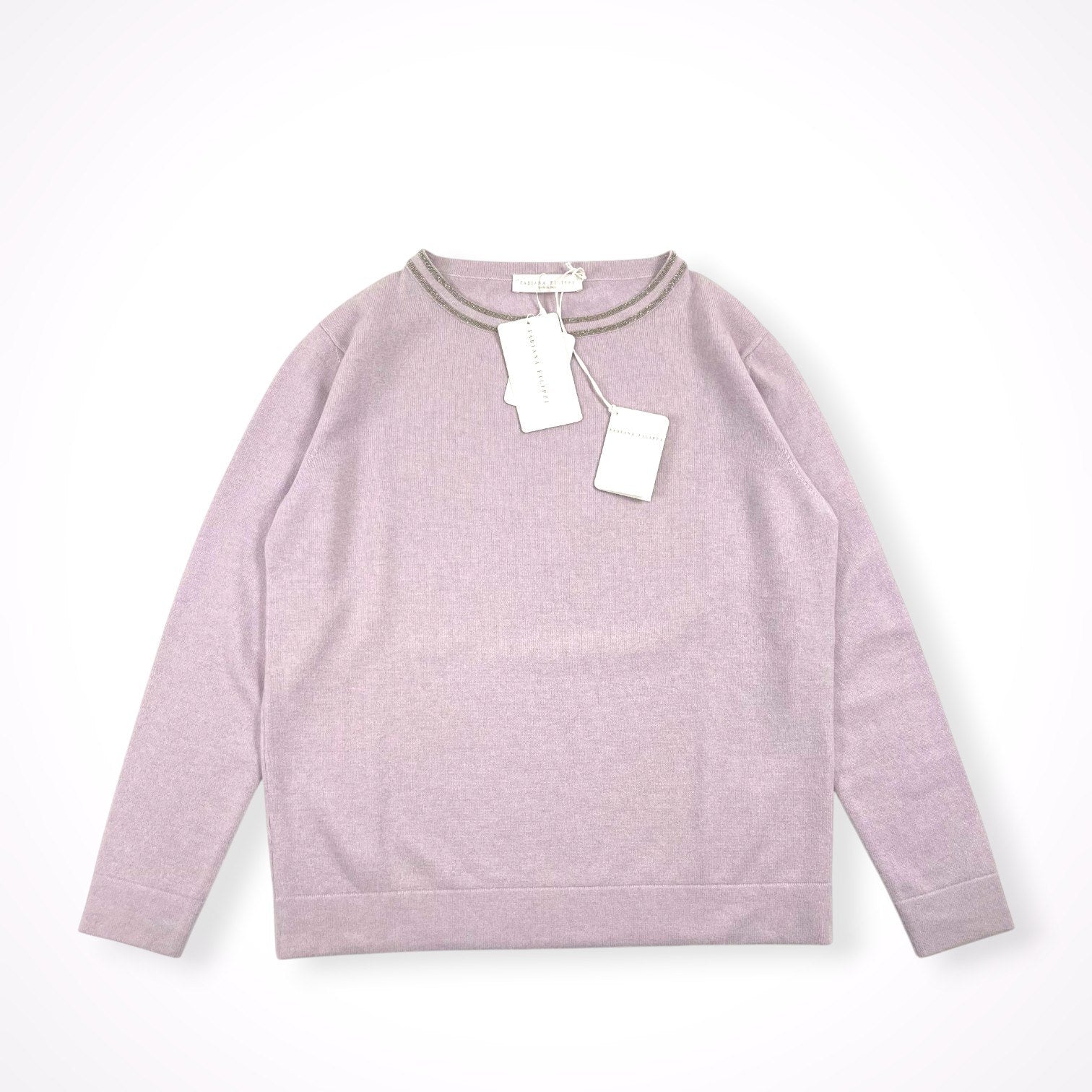 FABIANA FILIPPI ファビアナ フィリッピ / シルクカシミヤMIXニット 未使用品 参考定価：83,000+tax SIZE:38