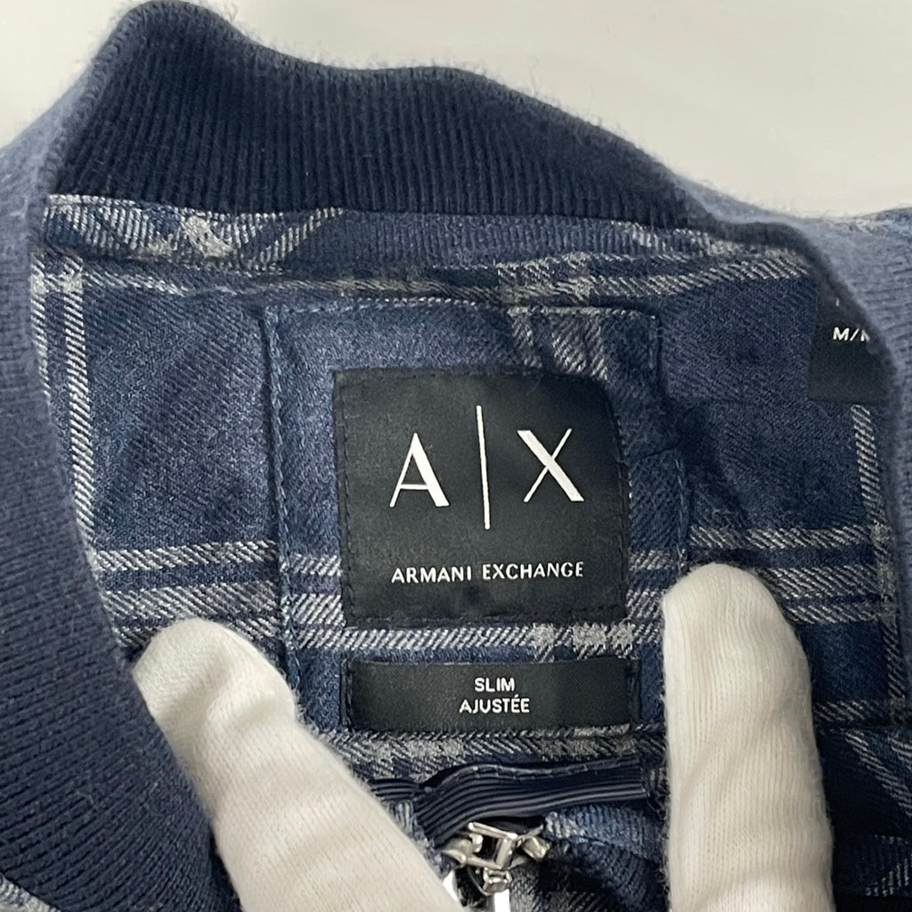 ARMANI EXCHANGE アルマーニ エクスチェンジ / ジップアップシャツジャケット SIZE:M