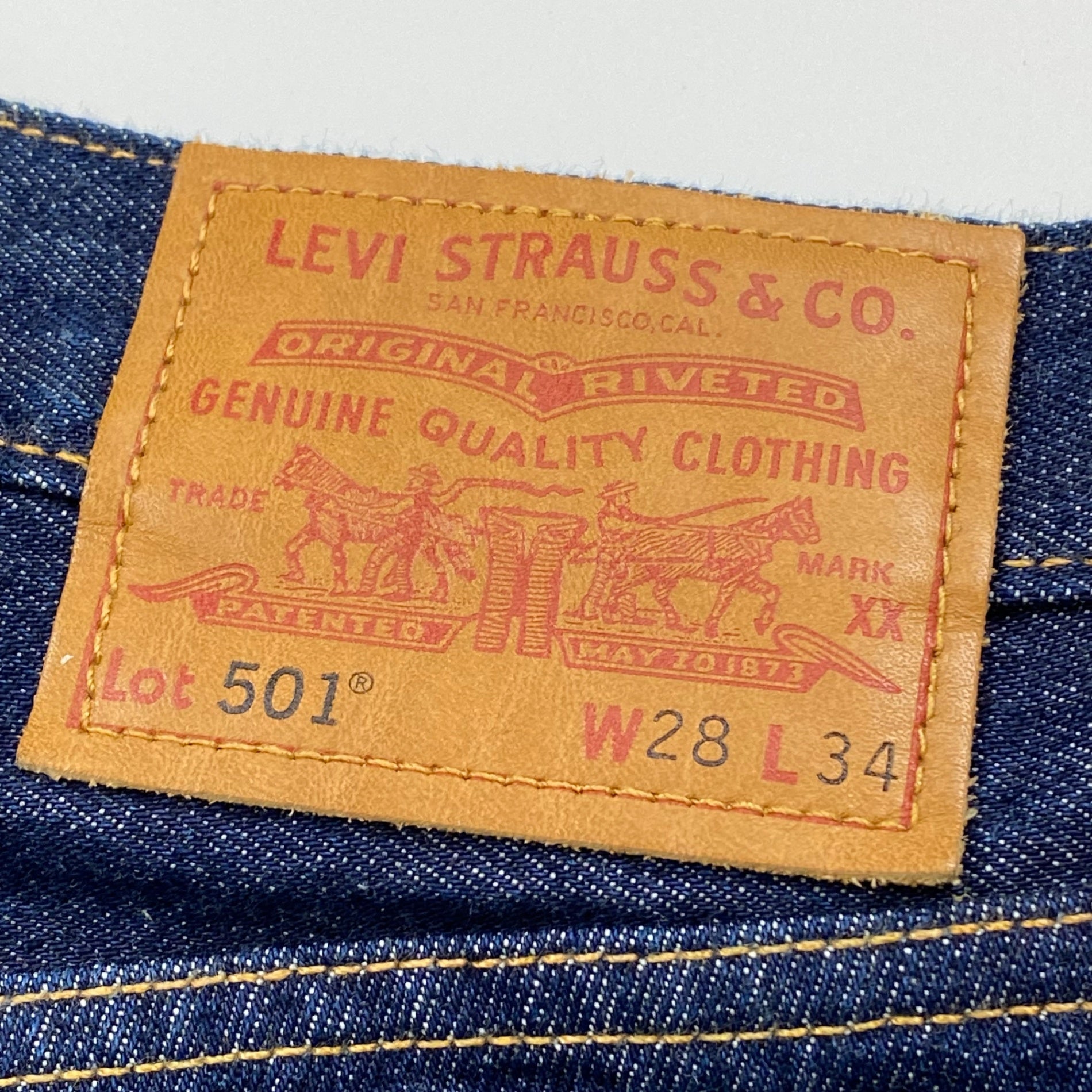 Levi's リーバイス / 501 デニムパンツ 濃紺 SIZE:W28 L34