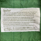 kolor / Velor Switching Nylon Jacket 参考定価：70,000程度 SIZE:1