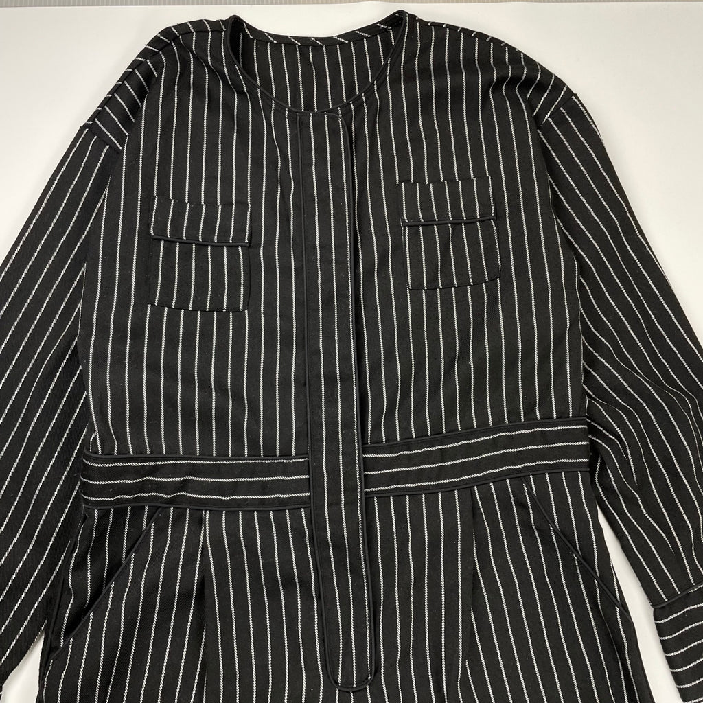 myl マイル / my jumpsuit -月光- ジャンプスーツ ホワイト×ブラック 参考定価：25,000程度 SIZE:FREE