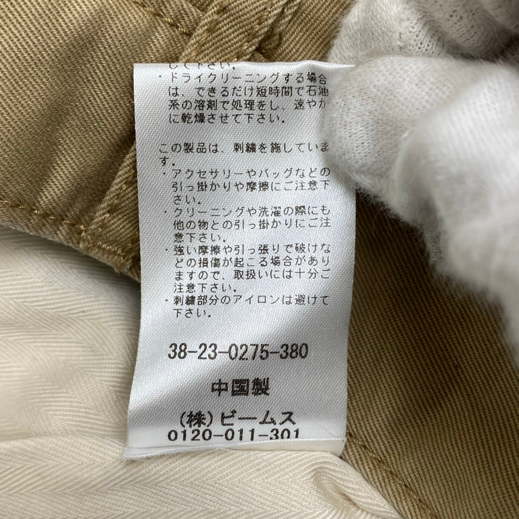 J CREW × BEAMS PLUS ジェイクルー ビームスプラス / コラボ サーファー刺繍 チノパン 参考定価：32,000+tax SIZE:32