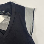 GIORGIO ARMANI ジョルジオ アルマーニ / シルクカシミヤノースリーブニット タグ付 参考定価：150,000程度 SIZE:42