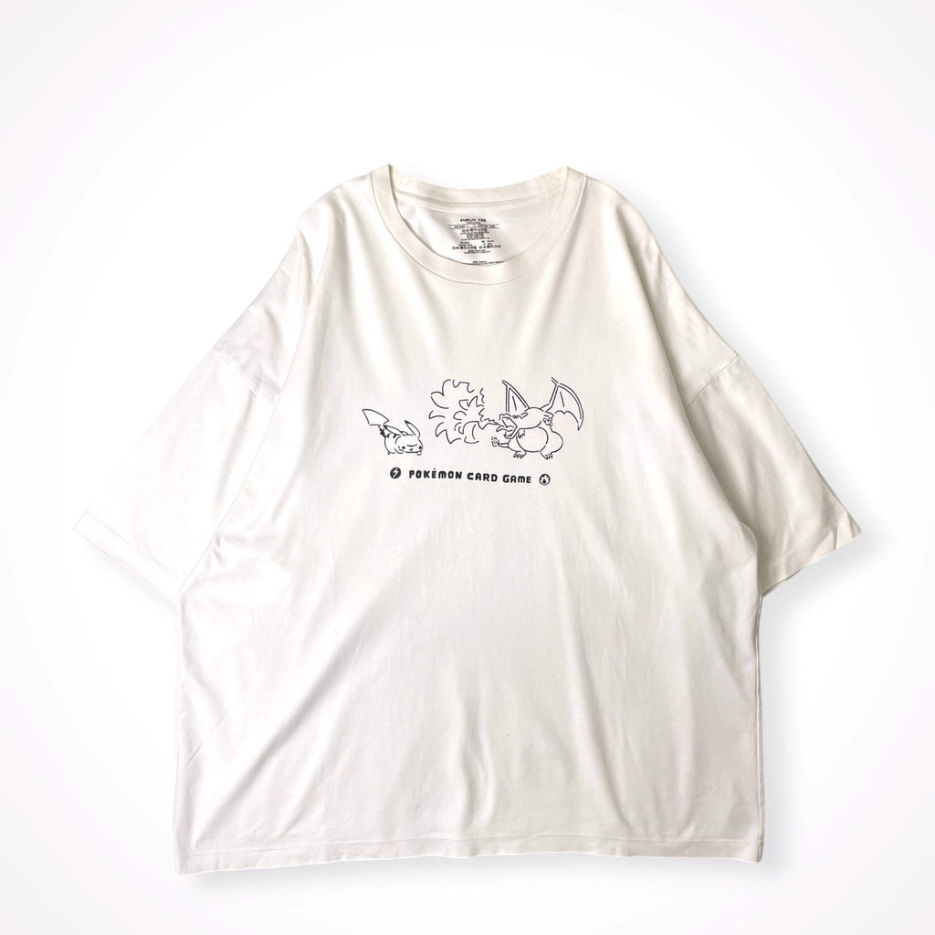 POKEMON × YU NAGABA / コラボ ピカチュウ＆リザードン TEE SIZE:4