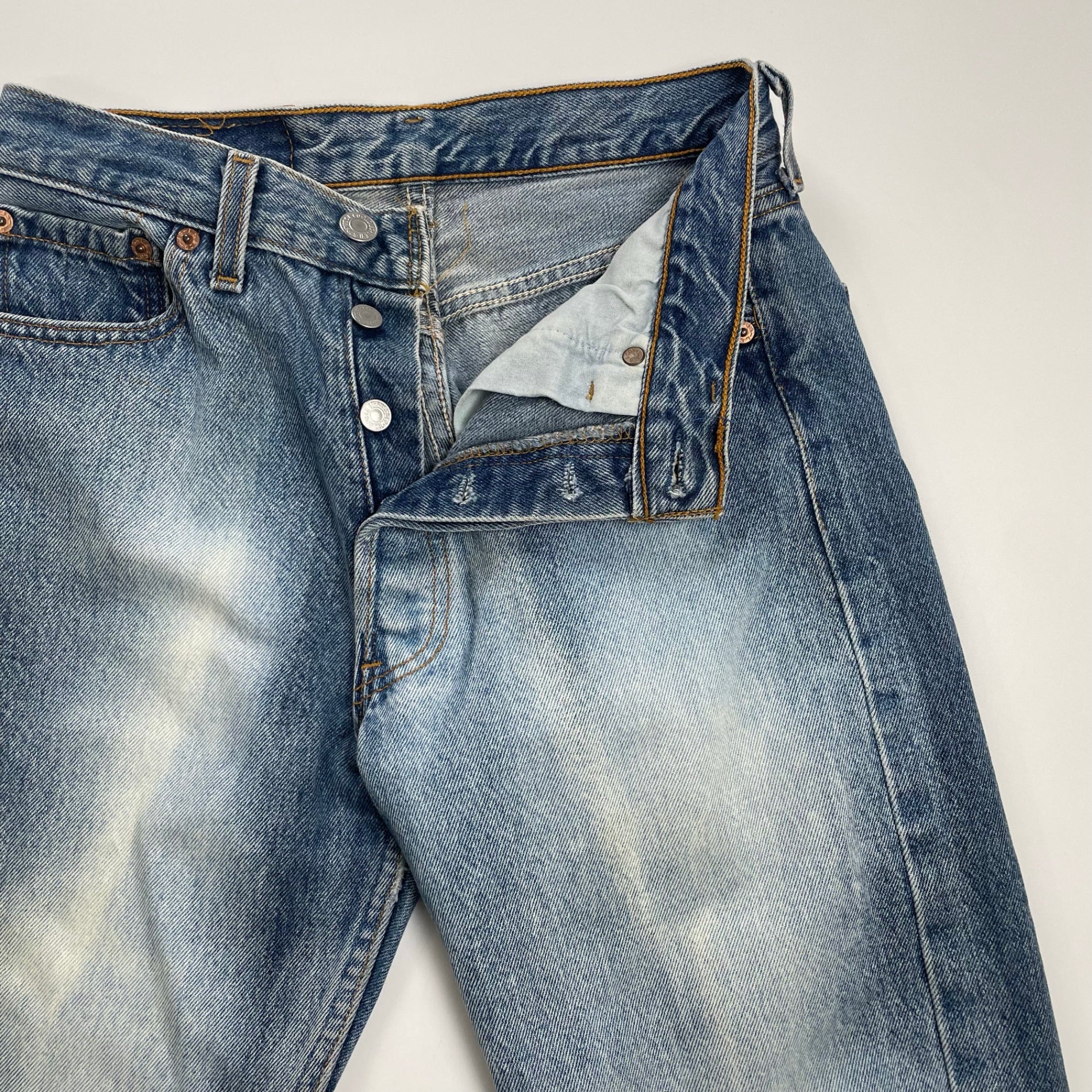 VIOLETTE ROOM バイオレットルーム Levi's リーバイス / リメイクデニムパンツ 90s501ボディ 参考定価：20,000程度 SIZE:W70程度