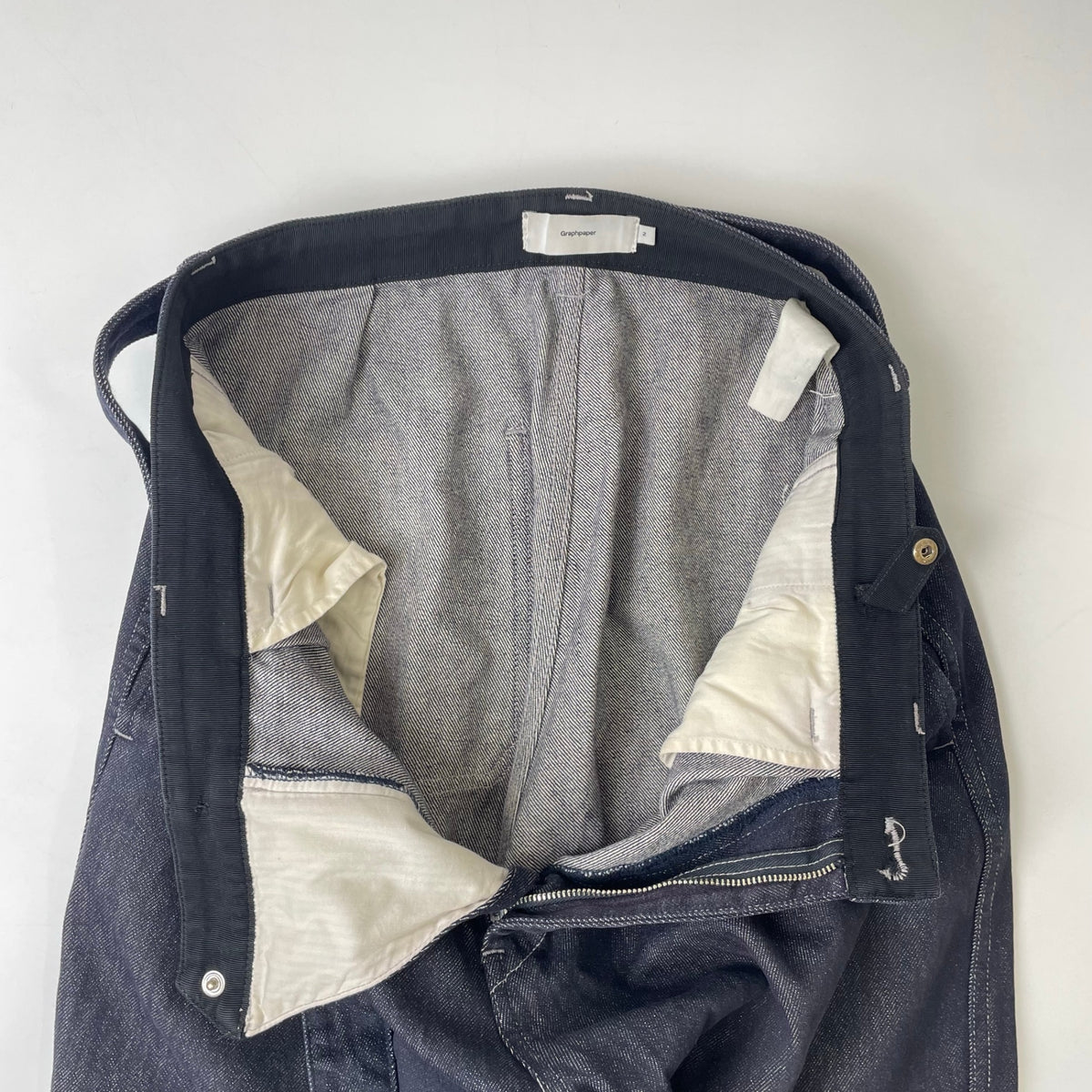 Graphpaper / Colorfast Denim Belted Pants 参考定価：29,000+tax SIZE:2