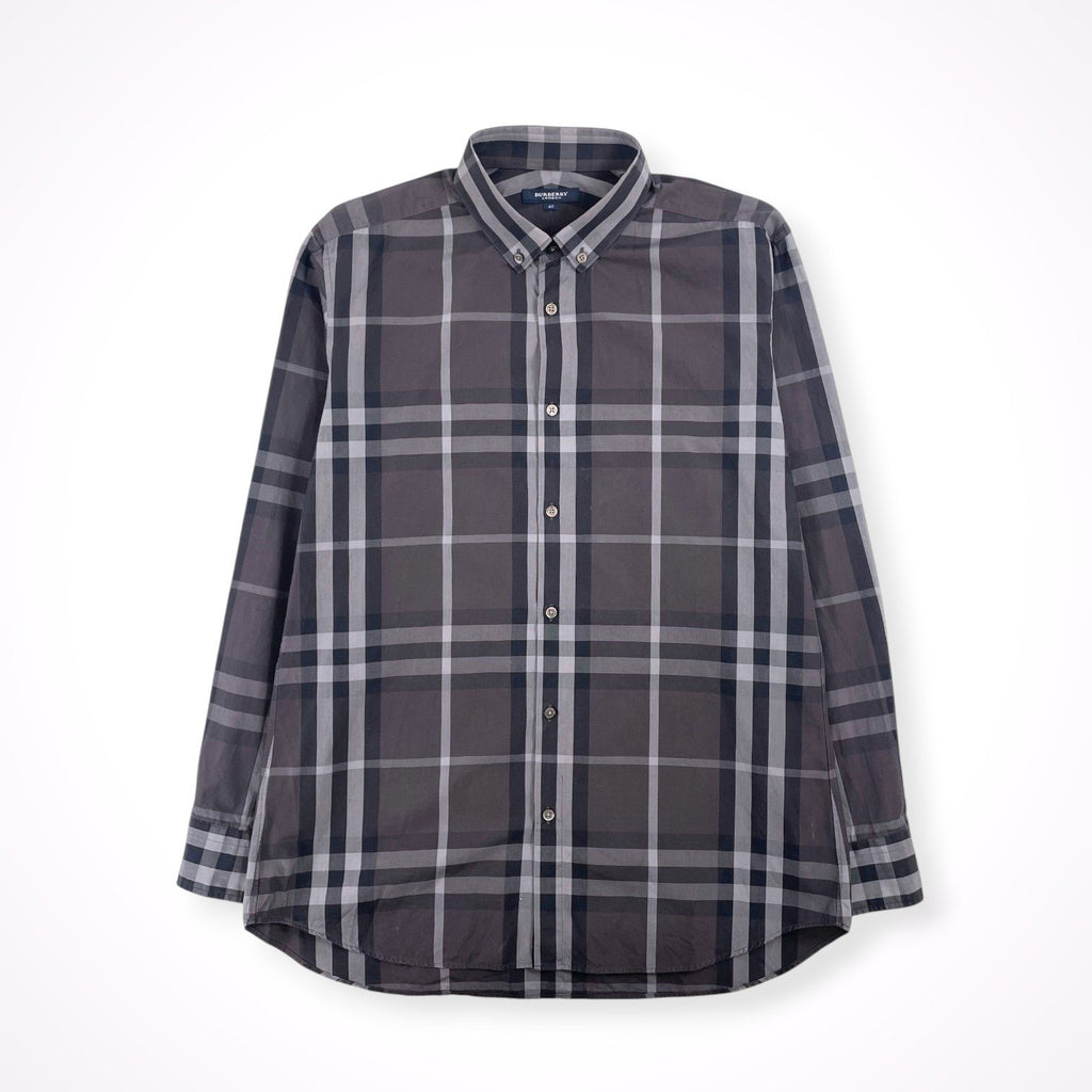 BURBERRY LONDON / ボタンダウンチェックシャツ SIZE：40