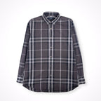 BURBERRY LONDON / ボタンダウンチェックシャツ SIZE：40
